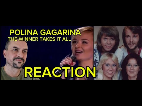 Видео: POLINA GAGARINA Полина Гагарина - The Winner Takes It All reaction