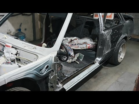 Видео: #bmw e30# латки, заплатки, кусочки и получился Франкенштейн, внутренняя арка левого крыла 🔥