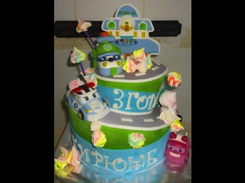 Видео: Торт для мальчика  \ Cars.  Cake for boys