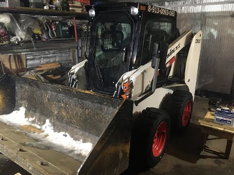 Видео: Мини погрузчик lonking 307 замена термостата