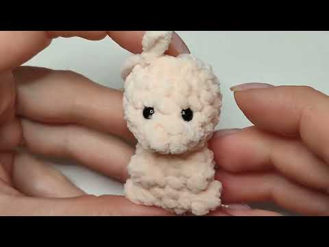 Видео: Микро-зайчик за 15 минут #рекомендации #yarnart