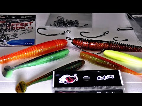Видео: Лучшие Силиконовые приманки Esfishing. МОНТАЖ с ПРУЖИНКОЙ, Офсетники и крючки для воблеров