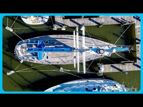 Видео: Уплывите от всего на этом 45-футовом круизере DREAM [Полный тур] Изучаем маршруты