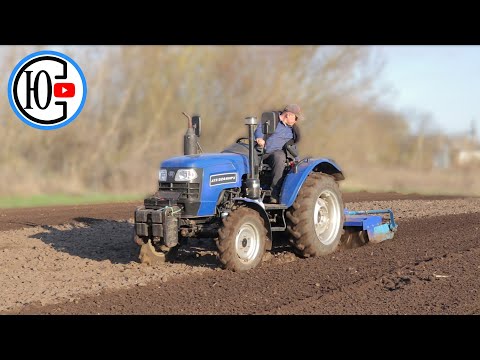 Видео: Весняне Фрезування. Трактор - ЛЕГЕНДА та Експерименти з Грунтофрезою ...!!!