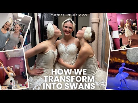 Видео: Как мы превращаемся в лебедей: от репетиции к сцене 🦢🩰