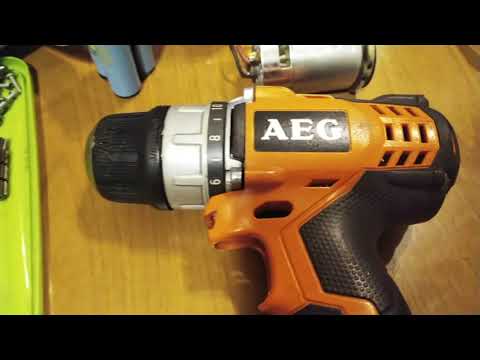 Видео: Шуруповерт AEG BS 12 C2 . Самый странный из шуриков, прям не от мира сего..