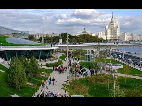Видео: Едем в парк Зарядье