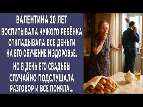 Видео: Валя 20 лет ухаживала за чужим ребёнком — но в день его свадьбы случайно узнала правду