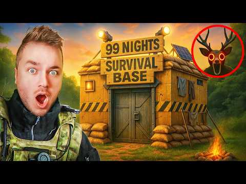Видео: Мы выжили 99 НОЧЕЙ в нашей базе-крепости на заднем дворе!