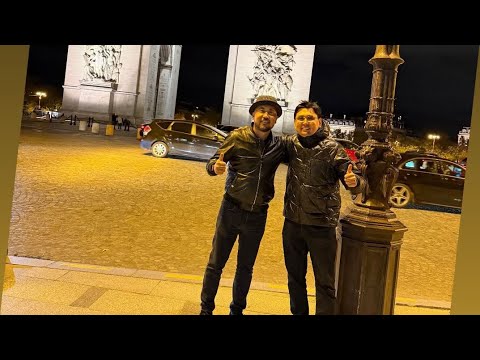 Видео: Нурлан Насип и его крестный отец Урмат Усенов находятся в Париже.