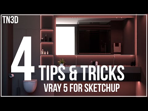 Видео: V-ray 5 для Sketchup | 4 СОВЕТА ПО РЕНДЕРИНГУ для реалистичного интерьера | Инструменты Vray для ...