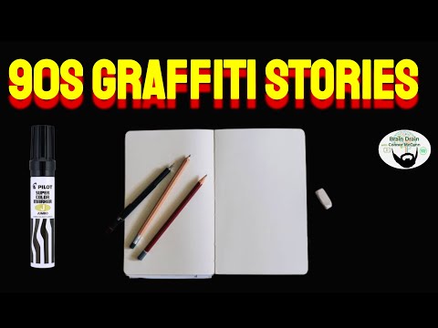 Видео: Учимся рисовать граффити (до появления Интернета)