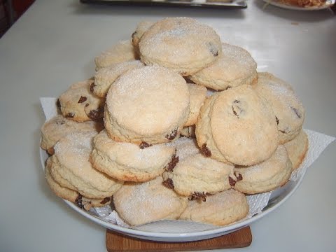 Видео: Печенье с изюмом