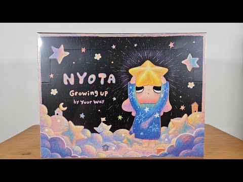 Видео: Распаковка Pop Mart Nyota — «Growing Up Your Way» (полный кейс)