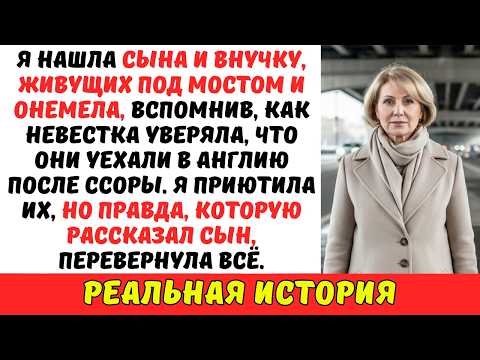 Видео: Я обнаружила, что мой сын и внучка ЖИВУТ ПОД МОСТОМ… пока моя НЕВЕСТКА РАЗВЛЕКАЕТСЯ в Англии