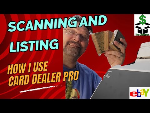 Видео: Как я использую сканер и Card Dealer Pro для составления списка спортивных карточек!