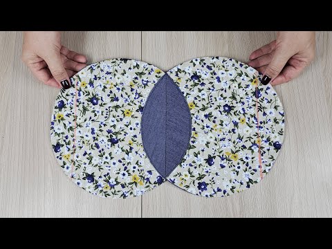 Видео: 👜 Сшить Милую Сумку из Двух Кругов — Просто, Стильно, Оригинально!