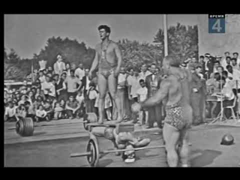 Видео: "АТЛЕТИЧЕСКАЯ ПОЭМА" НОВАКА. ВДНХ. 1967 год. The strength performance of Novaks - THE ATHLETIC POEM