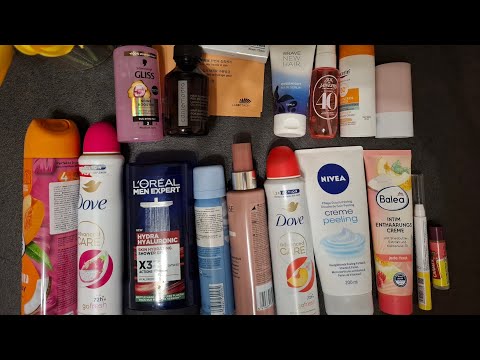 Видео: 《 Празни опаковки 》BALEA, DOVE, NIVEA, LOREAL, KERASTASE, SKIN 1004 