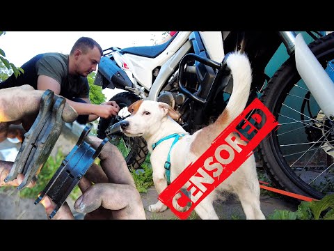 Видео: Заміна гальмівних колодок на ендуро мотоциклі Loncin LX 300 GY (VOGE 300 Rally)