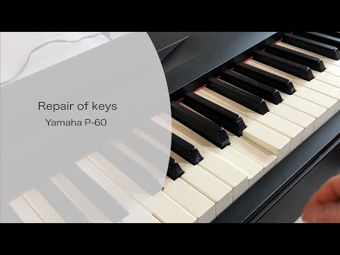 Видео: Ремонт цифрового пианино Yamaha P-60