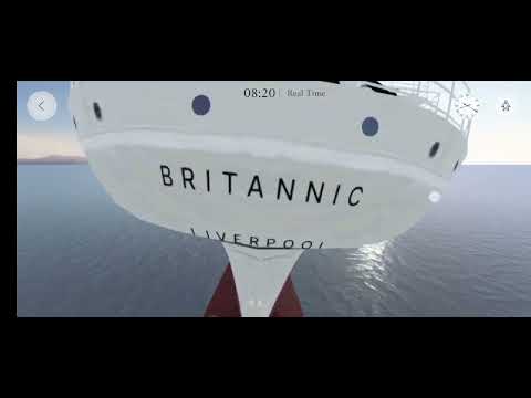 Видео: британик тонет 1 рейсе