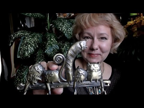 Видео: алиэкспресс - бижутерия и котики-крючки