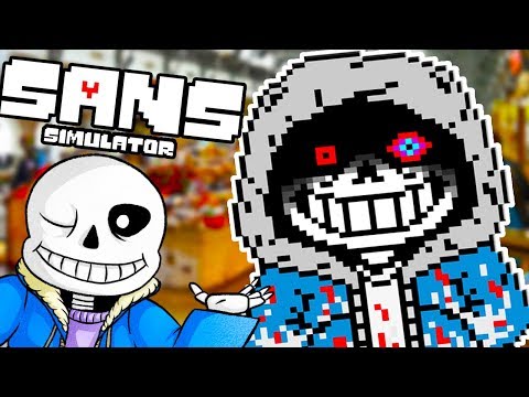Видео: ДАСТ САНС В СИМУЛЯТОРЕ САНСА 2.0 - Undertale: Sans Simulator 2 [Sans Multiverse 2.0]