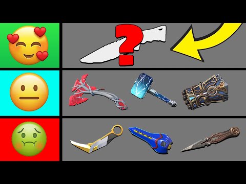 Видео: Рейтинг всех обликов ножей в VALORANT