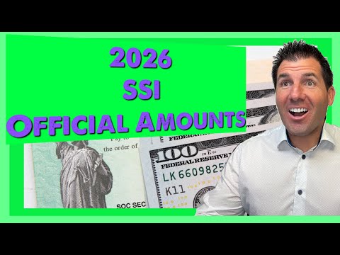 Видео: Официальные суммы пособий SSI за 2026 год от социального обеспечения