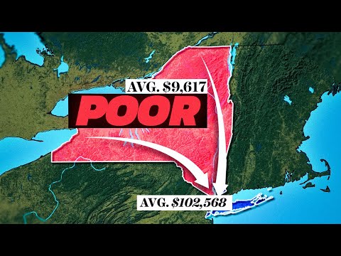 Видео: Почему люди бегут из северных районов штата в Нью-Йорк