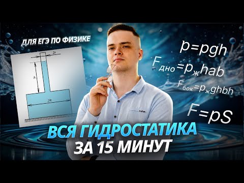 Видео: Гидростатика I ЕГЭ по Физике для 10 классов I Умскул