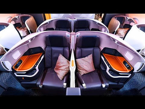 Видео: Рейсы бизнес-класса Singapore Airlines | Airbus A350-900 и A380-800 | Мале — Токио
