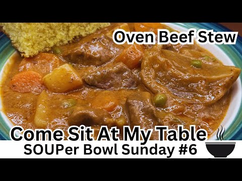 Видео: Говяжье рагу в духовке — SOUPer Bowl Sunday #6 — Сытное и питательное — Простое приготовление — з...
