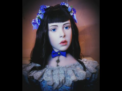 Видео: "Мишель" авторская кукла. Одна работа два образа.