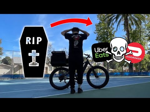 Видео: Умирает ли бизнес доставки? (Точка зрения электровелосипеда)