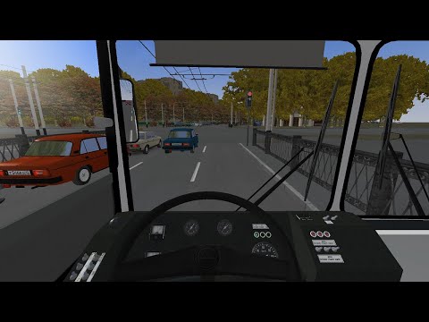Видео: [OMSI 2] Покатушки на маршруте №5 по Подольску! Троллейбус ЗиУ-682 КР Иваново №9!