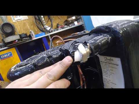 Видео: Восстановление чиллера после затопления водой холодильного контура.