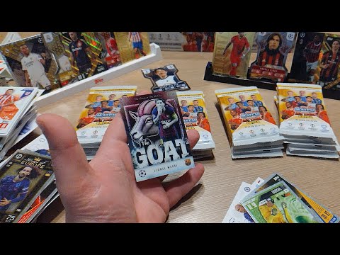 Видео: Намерих най-рядката карта в 50 пакета💥 The GOAT Match ATTAX EXTRA 24 25