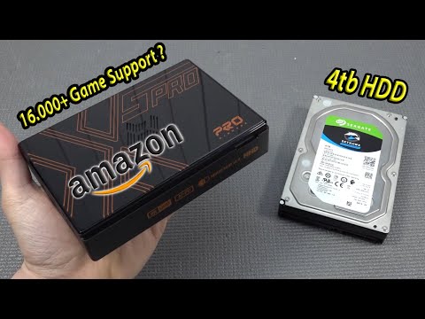 Видео: Консоль Amazon Pro 4 ТБ с более чем 16 000 игр / X5 Pro Super Console X