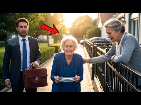 Видео: Сын-миллионер вернулся и увидел мать, просящую еду… её слова потрясли его
