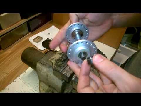 Видео: Сборка передней втулки велосипеда "Старт-шоссе" Москва-80.