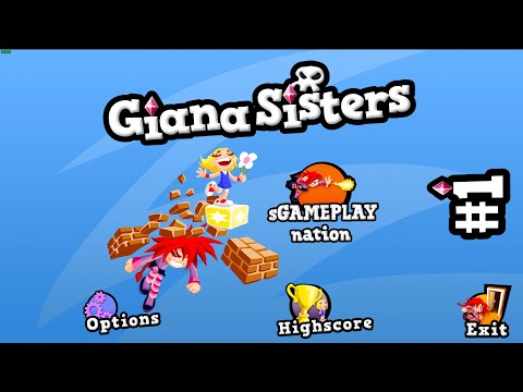 Видео: Giana Sisters 2D (PC) | Основная игра | Прохождение #1