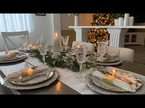 Видео: Идея Сервировки Праздничного Новогоднего Стола | Просто Шикарно 🍽🎄🎊 Эгине - Семейный Влог - Heghineh