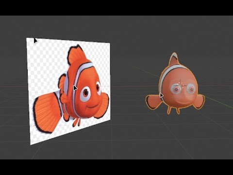 Видео: Урок 2. Рибка немо. Texture Paint.