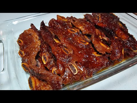 Видео: Говяжьи рёбрышки терияки по-простому | Рецепт