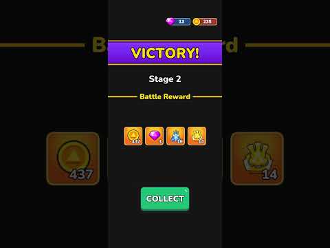 Видео: Idle Shape Battle | Первый игровой процесс | мобильная игра | IOS |