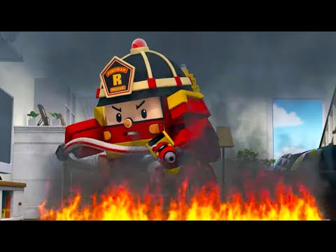 Видео: РОБОКАР ПОЛИ 🔥 Рой и пожарная безопасность - Берегись пожара (сборник) 🔥 Развивающий мультфильм