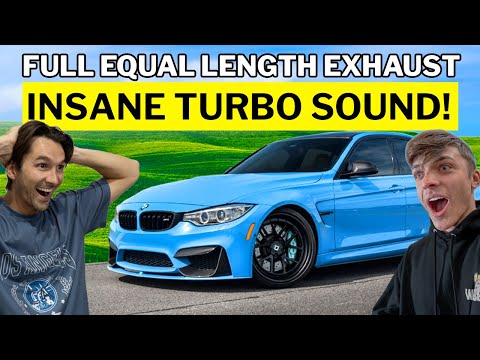 Видео: ЗВУК RB26 ОТ S55? F80 M3 с выхлопной системой Valvetronic одинаковой длины + Pure Turbos