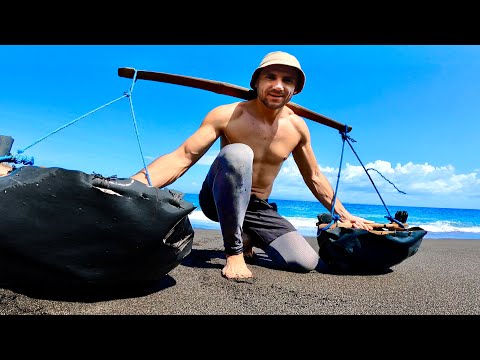 Видео: ПРИГОТОВИЛ ОГРОМНУЮ РЫБУ. ПРИМИТИВНЫЕ ТЕХНОЛОГИИ ПРОЦЕСС ДОБЫЧИ СОЛИ №74
